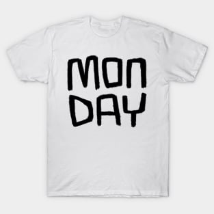 Days of The Week: My Day, Monday T-Shirt